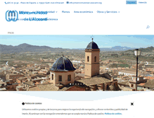 Tablet Screenshot of mancomunidad-alacanti.org
